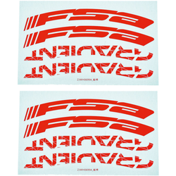 Decals für Gradient Wider LRS, FSA
Größe: 27,5", Farbe: Rot, VE: 1 Stk. - Produktbild - 1