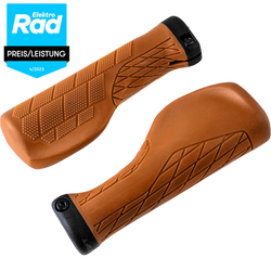 Lenkergriff  Ergo Comp II, PROCRAFT
Größe: 138 mm, Farbe: Braun, Gewicht: 156 g, VE: 1 Paar - Produktbild - 1