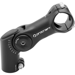Vorbau Adjustable Pro -10° bis 60° / 31,8 mm, PROCRAFT
31,8 mm Lenkerklemmung
Größe: -10° bis 60° / 100 m, Farbe: Schwarz, Gewicht: 315 g, VE: 1 Stk. - Produktbild - 1