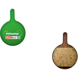 Bremsbeläge Disc 2 C, SwissStop
Farbe: Grün, VE: 2 Stk./1 Paar - Produktbild - 1