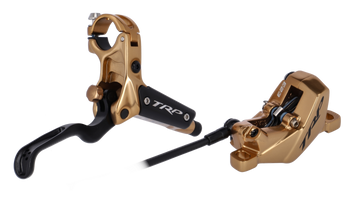 Bremse DH-R EVO HD-M846 Gold, TRP
Links; nur für 2,3 mm starke Bremsscheiben!
Farbe: Gold, VE: 1 Stk. - Produktbild - 1