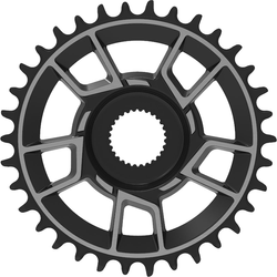 Kettenblatt R für Bosch Gen. 4, CENTURION
Direct Mount, 11-/12-fach
Größe: 34 T, Farbe: Poliert, VE: 1 St. - Produktbild - 1
