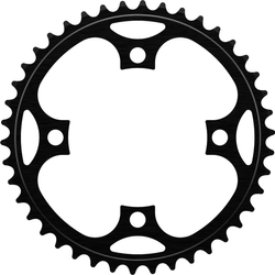 Kettenblatt 4-Arm Narrow-Wide, CENTURION
Größe: 38 Zähne, 104 mm BCD, Farbe: Schwarz - Produktbild - 1
