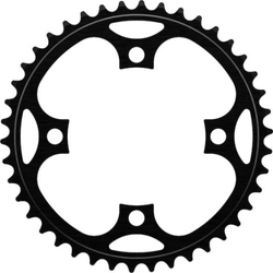 Kettenblatt 4-Arm Narrow-Wide, CENTURION
Größe: 40 Zähne, 104 mm BCD, Farbe: Schwarz - Produktbild - 1