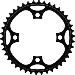 Kettenblatt 4-Arm Narrow-Wide, CENTURION
Größe: 42 Zähne, 104 mm BCD, Farbe: Schwarz - Produktbild - 1