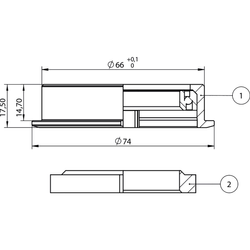 Centurion Steuersatz AICR by ACROS mit Gabelkonus - Produktbild - 1 Centurion Steuersatz AICR by ACROS mit Gabelkonus - Produktbild - 1