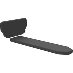 Polster-Set für Vario, CENTURION
Gepolsterte Auflage und Rückenlehne für Sitzbank lang
Farbe: Grau, VE: 1 Set - Produktbild - 1