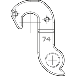 Schaltauge DH-074 für MTB RD ab MY 2021, MERIDA
Schaltauge passend für MERIDA Räder. Genaue Kompatibilität siehe unten.
Farbe: schwarz, VE: 1 Stk. - Produktbild - 1