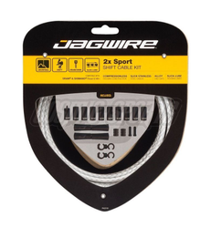 Schaltzugset Road & Mountain Sport 2x, JAGWIRE
Kompatibel mit SRAM/Shimano
Farbe: Weiß geflochten, VE: 1 Set - Produktbild - 1 Schaltzugset Road & Mountain Sport 2x, JAGWIRE
Kompatibel mit SRAM/Shimano
Farbe: Weiß geflochten, VE: 1 Set - Produktbild - 1
