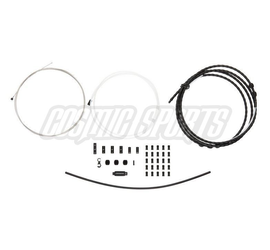 Schaltzugset Road & Mountain Elite Link 1x, JAGWIRE
Kompatibel mit SRAM/Shimano
Farbe: Schwarz, VE: 1 Set - Produktbild - 1