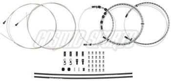 Bremszugset Road Elite Link, JAGWIRE, Kompatibel mit SRAM/Shimano MTB, Farbe: Grau, VE: 1 Set - Produktbild - 2
