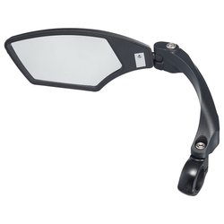 Rückspiegel mit Lenkerklemmung, MERIDA
Links
Größe: 21 - 26 mm, Farbe: Schwarz, Gewicht: 138g, VE: 1 Stk. - Produktbild - 1