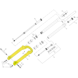 Tauchrohreinheit für Mezzer, Manitou
Größe: 27,5", Farbe: Mattschwarz, VE: 1 St. - Produktbild - 1