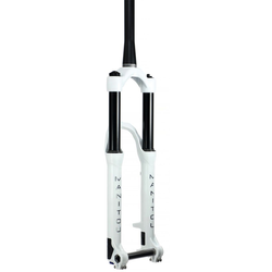 Federgabel Circus Expert 26", Manitou
100 mm Federweg, Non-Boost Standard, tapered Gabelschaft, 41 mm Offset
Größe: 100 mm, Farbe: Weiß, Gewicht: 2128 g, VE: 1 Stk. - Produktbild - 1