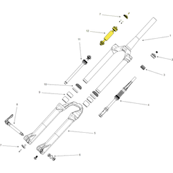 Druckstufe Kwik Toggle für 32 mm Gabeln, Manitou
Für Gabeln mit 32 mm Standrohren bis 2020, z.B. Machete Comp, Minute Comp.
Größe: 120/140 mm, VE: 1 Stk. - Produktbild - 1