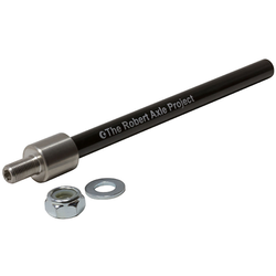 Kid Axle - Steckachse für Fahrradanhänger, The Robert Axle Project
Enthaltene Spacer: 6 mm Flat, für SURLY Gnot-Boost Ausfallenden
Größe: M12x1.0 151/157 mm, Farbe: Schwarz, Gewicht: 142 g, VE: 1 Stk. - Produktbild - 1