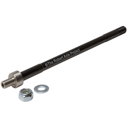 Kid Axle - Steckachse für Fahrradanhänger, The Robert Axle Project
Enthaltene Spacer: keine
Größe: M12x1.5 209 mm, Farbe: Schwarz, Gewicht: 142 g, VE: 1 Stk. - Produktbild - 1
