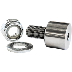 Kupplungsadapter für Schnellspanner, The Robert Axle Project
Größe: 5 mm, Farbe: Silber, VE: 1 Stk. - Produktbild - 1