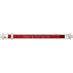 Steckachse Zugrad 12 mm Aluminium, FollowMe Cycling
Passend z.b. für Syntace/DT Swiss
Größe: M12x1,0x160 mm, Farbe: Rot, VE: 1 Stk. - Produktbild - 1