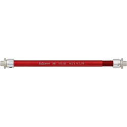 Steckachse Zugrad 12 mm Aluminium, FollowMe Cycling
Achsbreite: 178 mm Gewinde: M12x1.5 passend z.b. für SHIMANO/E-Thru/Boost
Größe: M12x1,5x178 mm, Farbe: Rot, VE: 1 Stk. - Produktbild - 1