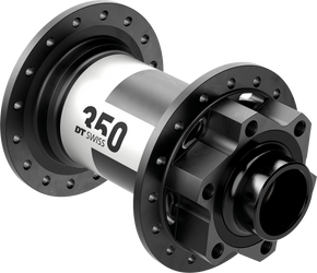 Nabe MTB VR 350 Classic 6-Loch, DT SWISS, 20/110 mm TA, Größe: 32 Loch, Farbe: Schwarz, Gewicht: 235 g, VE: 1 Stk. - Produktbild - 1 Nabe MTB VR 350 Classic 6-Loch, DT SWISS, 20/110 mm TA, Größe: 32 Loch, Farbe: Schwarz, Gewicht: 235 g, VE: 1 Stk. - Produktbild - 1