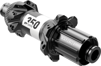 Nabe MTB HR 350 Straightpull Centerlock Boost, DT SWISS, 12/148 mm TA Boost, Shimano 11-fach Light (ASL) mit Ratchet System 36 SL, Größe: 28 Loch, Farbe: Schwarz, Gewicht: 225 g, VE: 1 Stk. - Produktbild - 1