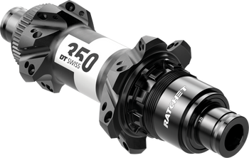 Nabe MTB HR 350 Straightpull Centerlock Boost, DT SWISS
12/148 mm TA Boost, SRAM XD MTB (ASRAM) mit Ratchet System 36 SL
Größe: 28 Loch, Farbe: Schwarz, Gewicht: 215 g, VE: 1 Stk. - Produktbild - 1
