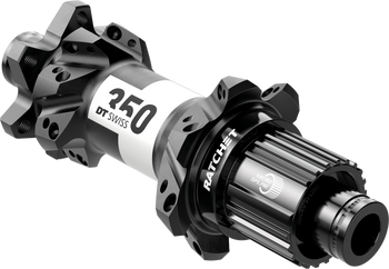 Nabe MTB HR 350 Straightpull 6-Loch Boost, DT SWISS
12/148 mm TA Boost, Shimano Micro Spline 12-fach Light (ASL12) mit Ratchet System 36 SL
Größe: 28 Loch, Farbe: Schwarz, Gewicht: 231 g, VE: 1 Stk. - Produktbild - 1