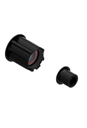 Freilauf/Rotor Umrüstkit Campagnolo für Ratchet EXP, DT SWISS
Campagnolo Kassettenaufnahme, Material: Aluminium, Ausführung: Standard mit Standard-Lagern, mit Endkappe
Größe: 12 x 142 mm, Farbe: Schwarz, VE: 1 Kit - Produktbild - 1