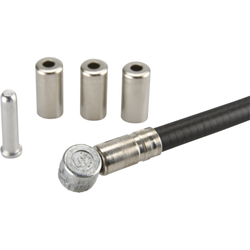 SHIMANO 1 Set Schwarz Bremszug-Set Zug 1.600 mm, Hülle 1.400 mm HR - Produktbild - 1 SHIMANO 1 Set Schwarz Bremszug-Set Zug 1.600 mm, Hülle 1.400 mm HR - Produktbild - 1