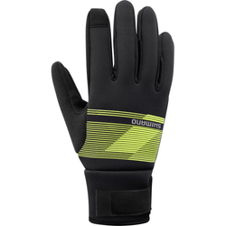 SHIMANO WINDBREAK Thermal Gloves Neon Yellow M - Produktbild - 1