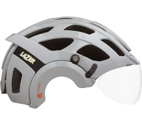 LAZER Helm Anverz NTA MIPS + LED Urban/E-Bike Slate Grey (L) 58-61 cm - Produktbild - 1