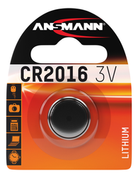 Batterie Knopfzelle CR2016 Ansmann Lithium, 3 V,85 mAh - Produktbild - 2