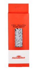 Kette SunRace E-Bike Single Speed 1/2'' x 1/8'', 136 Glieder, silber - Produktbild - 2