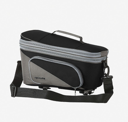 Racktime Talis Plus 2.0 Gepäckträgertasche 8–15 Liter, Snapit 2.0, carbon black/stone grey - Produktbild - 1 Racktime Talis Plus 2.0 Gepäckträgertasche 8–15 Liter, Snapit 2.0, carbon black/stone grey - Produktbild - 1