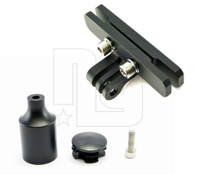 NG Sports GoPro® Sattelstrebenhalterung + Lichthalterung M5, black SALE - Produktbild - 1