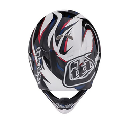 TROY LEE DESIGNS AIR HELMVISIER (CM), VORTEX, WHITE - Produktbild - 1