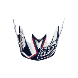 TROY LEE DESIGNS D3 HELMVISIER (CM), REFLEX, WHITE - Produktbild - 1