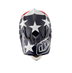 TROY LEE DESIGNS D3 HELMVISIER (CF), FREEDOM, BLUE - Produktbild - 1