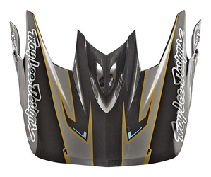 TROY LEE DESIGNS D3 HELMVISIER (CF), CADENCE, GRAY - Produktbild - 1