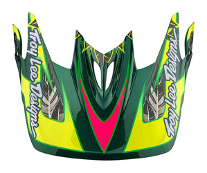 TROY LEE DESIGNS D3 HELMVISIER (CF), NIGHTFALL, GREEN - Produktbild - 1