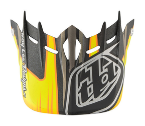 TROY LEE DESIGNS D2 HELMVISIER (CM), PULSE, BLACK - Produktbild - 1