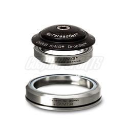 Chris King DropSet 5 Tapered Steuersatz, Ceramic-Lager, 1 1/8"-1.5", GripLock, IS42/28.6 | IS52/40 45x45, black - Produktbild - 1 Chris King DropSet 5 Tapered Steuersatz, Ceramic-Lager, 1 1/8"-1.5", GripLock, IS42/28.6 | IS52/40 45x45, black - Produktbild - 1