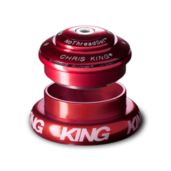 Chris King InSet I7 Mixed Tapered Steuersatz, Edelstahl-Lager, 1 1/8"-1.5", GripLock, ZS44/28.6 | EC44/40, red - Produktbild - 2