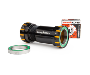 Cane Creek Hellbender 110 BB30 Innenlager, Keramik, 30mm, 68/73mm, black/gold - Produktbild - 1 Cane Creek Hellbender 110 BB30 Innenlager, Keramik, 30mm, 68/73mm, black/gold - Produktbild - 1
