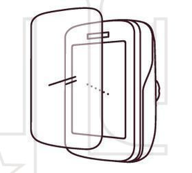 NG Sports Schutzfolien Set, Garmin Edge 820, (VE/2 Stk.) SALE - Produktbild - 1
