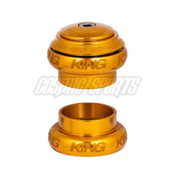 Chris King NoThreadSet Steuersatz, Edelstahl-Lager, 1 1/8", GripLock, Sotto Voce, EC34/28.6 | EC34/30, gold - Produktbild - 1
