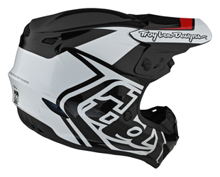 Troy Lee Designs GP Helm, Overload, black/white, XL | 60-61cm - Produktbild - 2