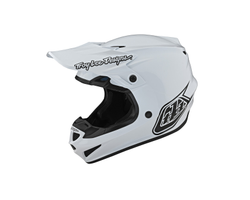 109490004-01-21296112.jpg Troy Lee Designs SE4 Polyacrylite MIPS Helm, Mono, white, L | 58-59cm - Produktbild - 1