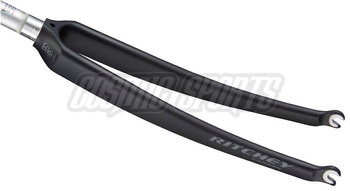 Ritchey Comp Road Carbon Gabel, 700C, 368mm, 43mm, 100x9mm QR, 25.4-26.8, Felgenbremse, matte carbon UD - Produktbild - 1